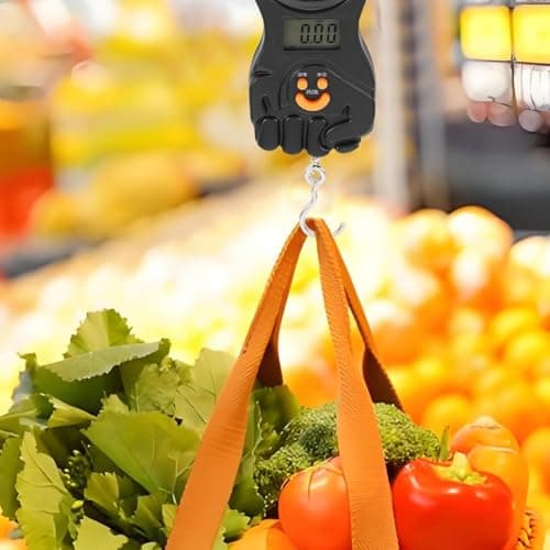 Aundhegrtt Portable Digital Handheld Luggage Scale 50kg Rechargeable Electronic Hanging Suitcase Weight Detection Device — view 4