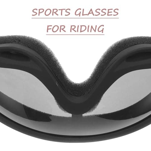 Goggles Tpu Windproof Black Cycling for Skiing and Motorcycle , Riding — view 3
