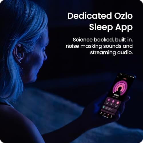 Ozlo Sleepbuds and Travel Case Bundle | Advanced Noise-Masking Sleep Earbuds - Comfortable Side Sleeper Headphones - Science-Backed Sleep Sounds - Secure Hard Case — view 6