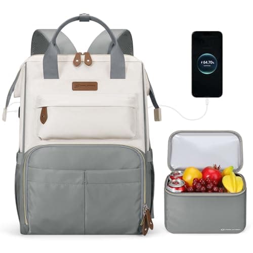 Maelstrom 15.6-17.3" Laptop Backpack with Lunch Box, Work Bag for Women Men — view 2