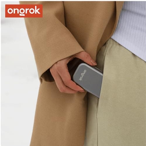 ONGROK Airtight Pocket Case - Aluminum Storage Case with Silicone Seal - Slim Portable Travel Organizer with Secure Holders - Pocket Size Durable Metal Carry Case (Gunmetal) — view 6