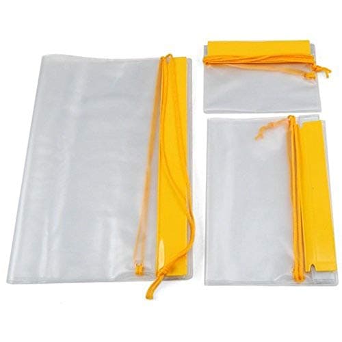 TRIXES Waterproof Dry Bags x3 - Small (18 x 12.5 cms), Medium (26 x 18.5 cms), Large (36 x 26 cms) - Waterproof Travel Accessory - Outdoor Essentials — view 3