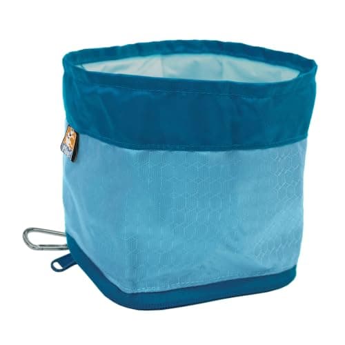 Kurgo Zippy Bowl, 48oz, Coastal Blue