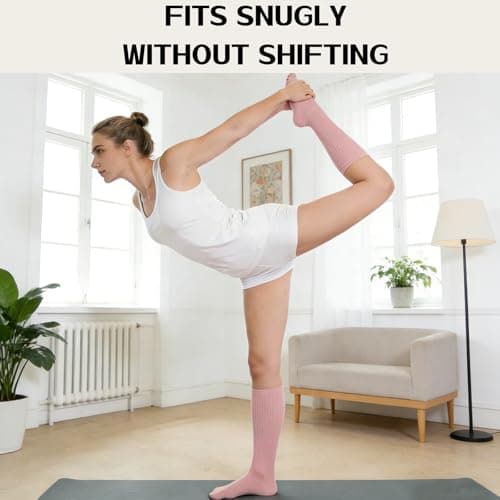 Snox Compression Socks Women - 20-30mmHg Graduated Athletic Support Socks,Non-slip Ideal for Travel, Running, and Flying Swelling & Fatigue (4-Pack) (S/M) — view 4