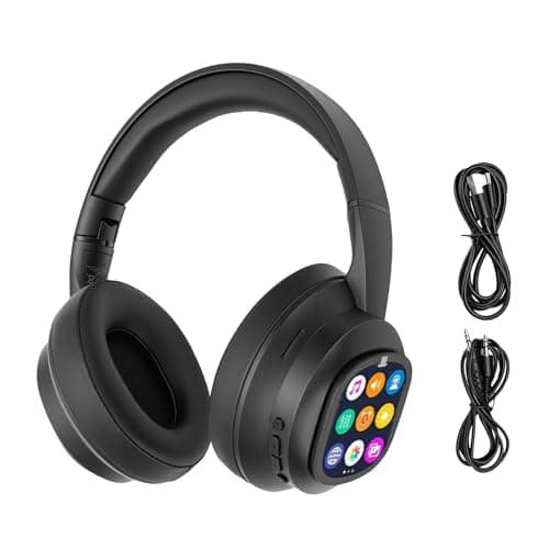 ASHATA AI Translation Headphones with LCD Touchscreen — view 6