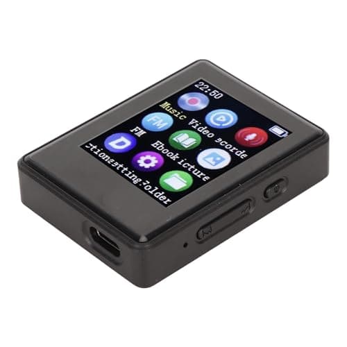 Cocoarm MP3 Player Bluetooth 5.0, 1.77in HiFi Music Player with (8G Small — view 5