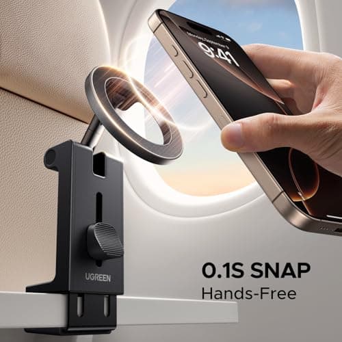 UGREEN Airplane Phone Holder Plane Travel Essential Magsafe Magnetic — view 2