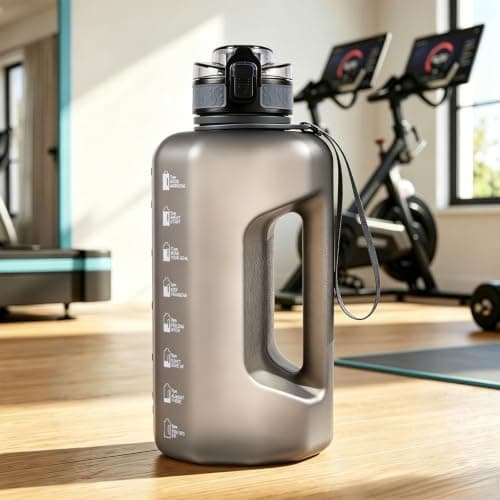 GEMFUL 2.2L Motivational Water Bottle, Leak-Proof Fitness Flask — view 6