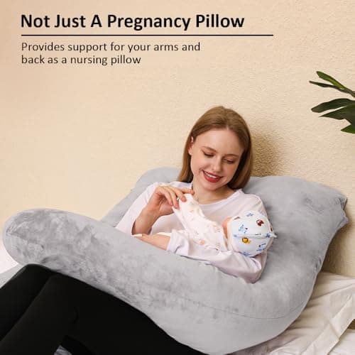 Chilling Home Pregnancy Pillows, Memory Foam U Shaped Maternity Pillow — view 4