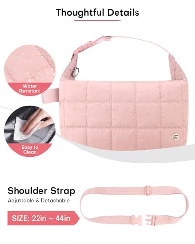 Elmklare Insulated Lunch Bag for Women, Leakproof Puffer Lunch Box — view 5