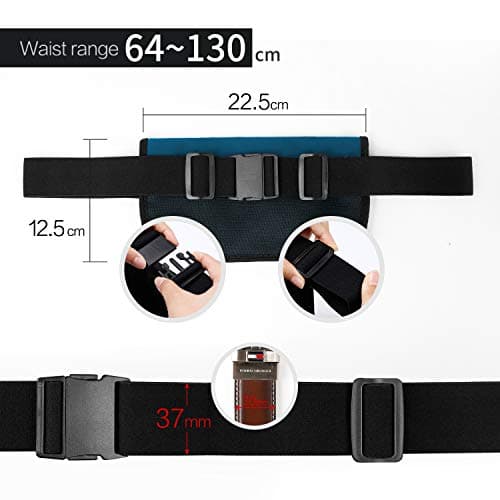 MYCARBON Travel Money Belt RFID Waist Bag Against Invisible Theft — view 6