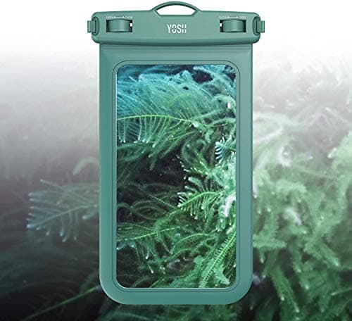 YOSH Waterproof Phone Pouch [IPX8 Certified], Fits Up to 7.0", Olive Green — view 3