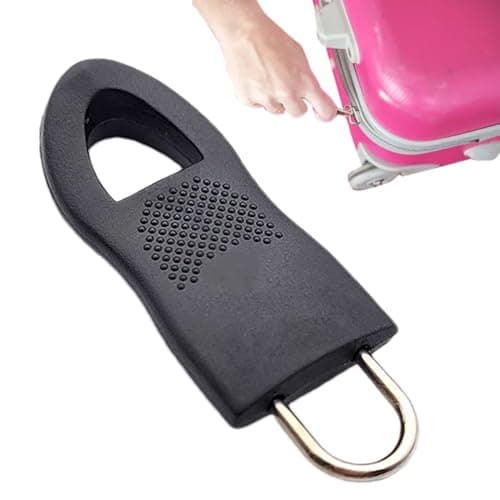 Zipper Pull Replacement - Heavy Duty Backpack, Nylon and Stainless Steel Zipper Handle, Garment Bag Repair Accessory, Parts Handle — view 6