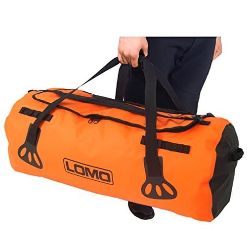 Lomo Blaze Expedition Holdall - 100L Orange Outdoor Duffle Bag — view 6