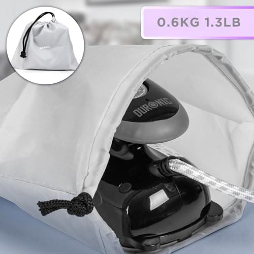 Duronic Travel Iron SI2 BK 375W Mini Irons with Variable Temperature Portable 50ml Black Steam Iron For Holiday Quilting Crafts Compact Design for Travelling — view 5