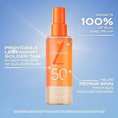 Lancaster Sun Beauty Body Water SPF30 100ml, Photoaging Control, Nude Skin Sensation, Broad Spectrum Sun Protection, Water and Sweat Resistant Spray, Suitable for All Skin Types, Vegan — view 2