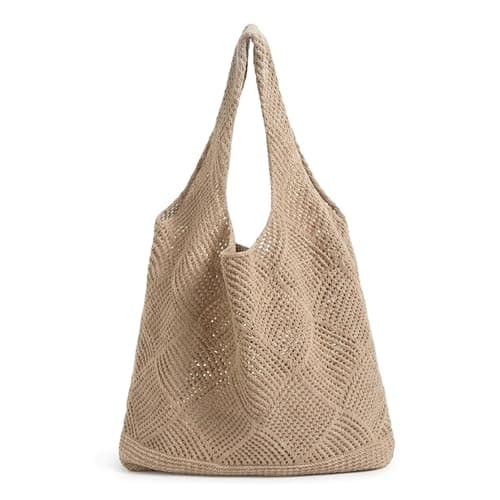 Rndqw Lightweight Beach Bag, Large Capacity Tote, Holds Towel & Sunglasses, Beach Bags for Women Must-Have, Summer Vacation & Pool & Travel Essential, Casual Handbag