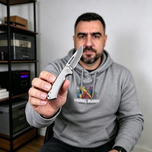 LINMOHERUI Folding Pocket C49 Tool Portable Multifunctional stainless steel Cutter Tool for Garden, Camping, Hiking — view 3