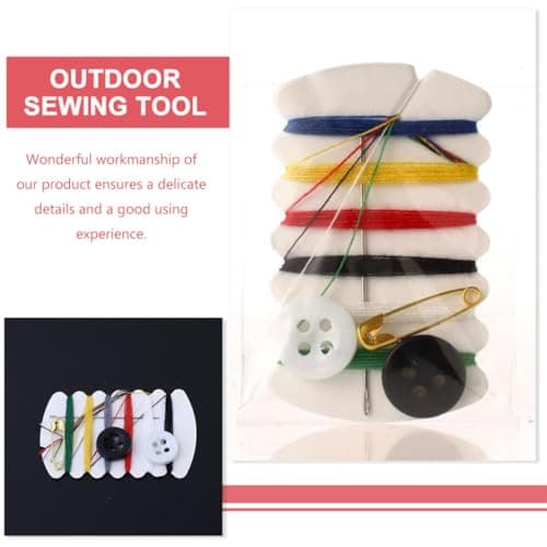 Portable Sewing Kit for DIY Lovers, 150 Sets Wear Resistant Thread — view 3