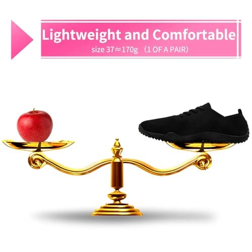 Barefoot Shoes Womens Slip On Trainers Yoga Gym Shoes Ladies Black Size 5.5 — view 4