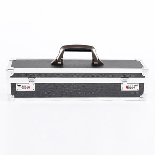 Lockable Knife Storage Box with Combination Lock - Secure Aluminum Case for Safekeeping Knives & Tools - Perfect for Home, Workshop & Professional Use — view 4