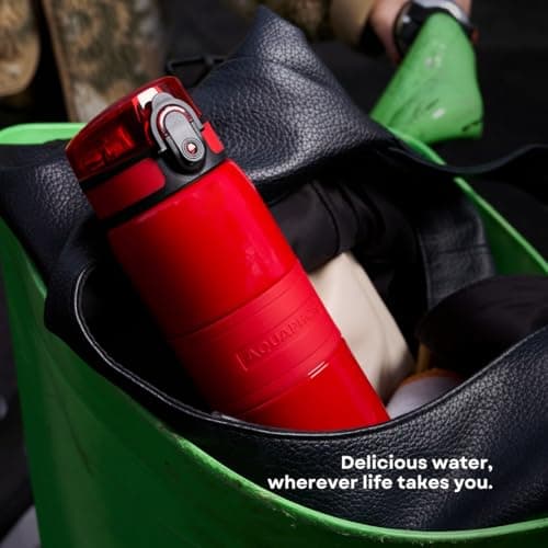 City Cool Stainless Steel Insulated Filter Water Bottle Mineral Red 500ml — view 2