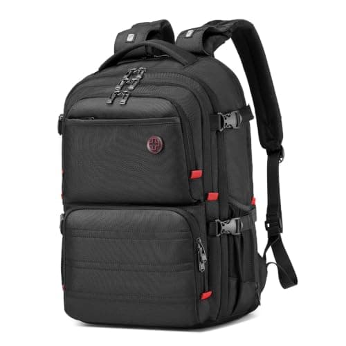 CROSSGEAR 30-40L Expandable Travel Laptop Backpack with 58% Load Reduction