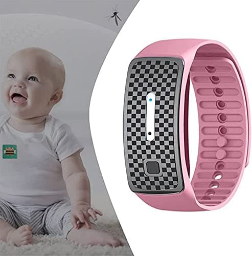 Mosquito Repellent Bracelets, Ultrasonic Mosquito Repellent Bracelet Electronic Mosquito Repellent Wristband Band, Waterproof Travel Insect Repellent Bracelets for Kids Adults, C — view 4