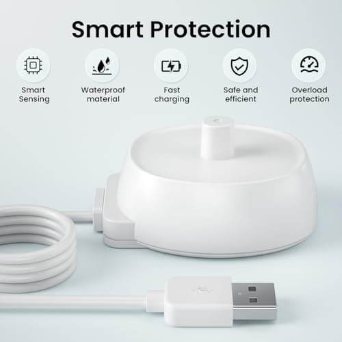 XXSZHY USB Electric Toothbrush Charger Compatible with Oral-B, Type 3757 — view 3