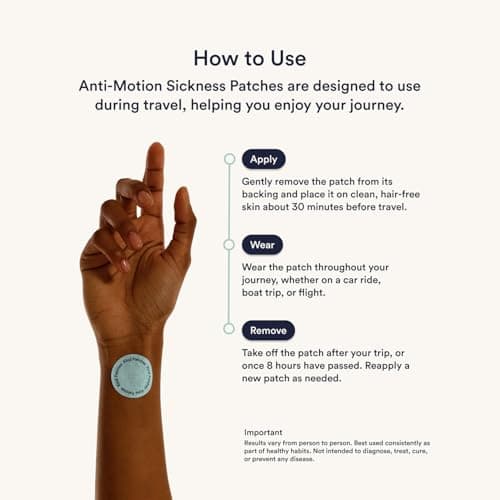 Kind Patches Anti-Motion Sickness Patches with Natural Active Ingredients — view 4