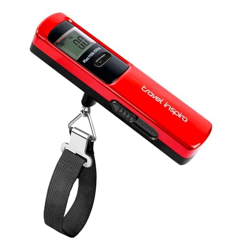 travel inspira Battery-Free Luggage Scale, Suitcase Weighing Scales