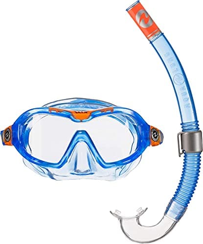 AQUALUNG Combo Mix - Diving Mask Snorkel, Children Aged 4 Years and Older, Suitable for Scuba Diving, Snorkeling, with UV Protection and Silicone Gaskets, Anti-fog and Anti-leak Lenses, Boys & Girls — view 2