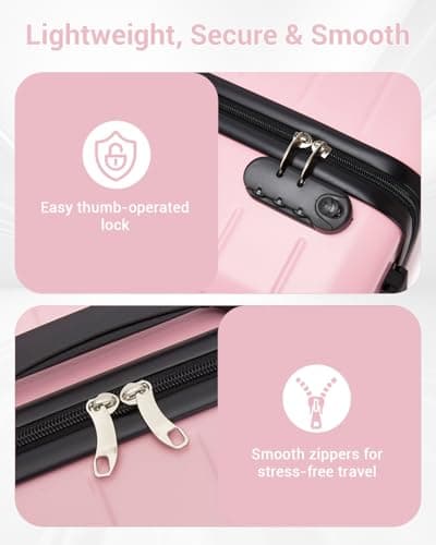 Shavont 28 Inch Large Suitcase, ABS+PC Hard Shell Check-in Luggage — view 6