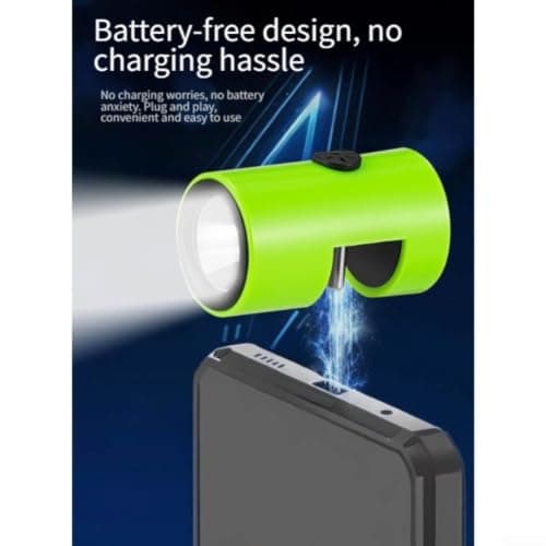 Compact Rechargeable for mini Torch Keychain Light High Intensity LED Pocket Flashlight for Outdoor Travel 15g(Yellow) — view 5
