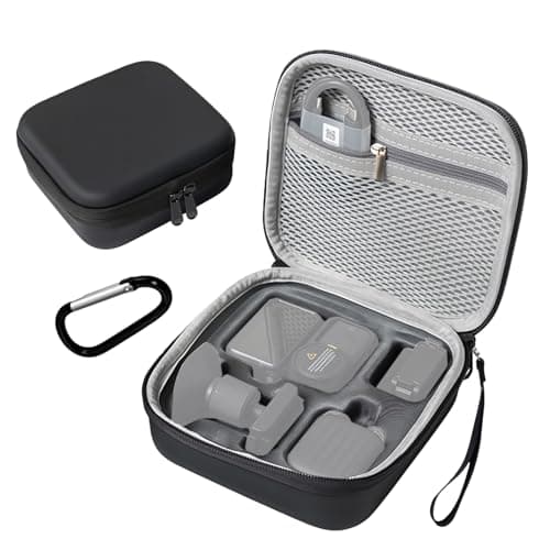 Mini Carrying Case Camera Storage Bag Compatible for DJI Osmo Nano (Black)