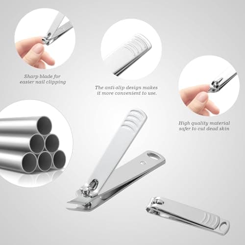 Manicure Set 10pcs -Gray — view 5