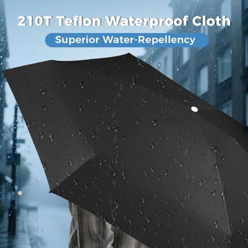 Mini Umbrellas for Women Handbag Size, Compact Folding travel Umbrella — view 5