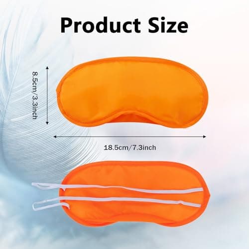 QSZHSL 30 Pack Sleep Eye Mask for Men Women, Eye Cover Sleep Mask Blindfold Sleeping Masks, Pack Sleeping Blindfold Eye Shade Cover for Travel, Plane, Hotel, Party, Games — view 2