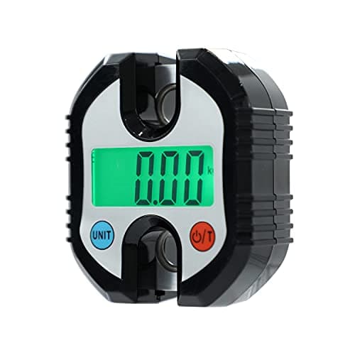 TOYPWAY Digital Crane Scale, 150kg Loading Capacity, Double Accuracy Electronic Mini LCD Loop Hanging Luggage Fishing Scale, Heavy Duty Weight Balance with Tare Function 833211 — view 5