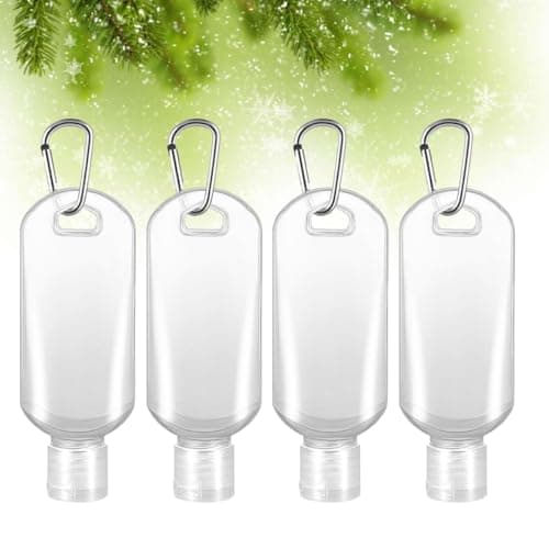 8 Pack 50ml Refillable Bottles with Hook Petg Travel Bottles — view 6