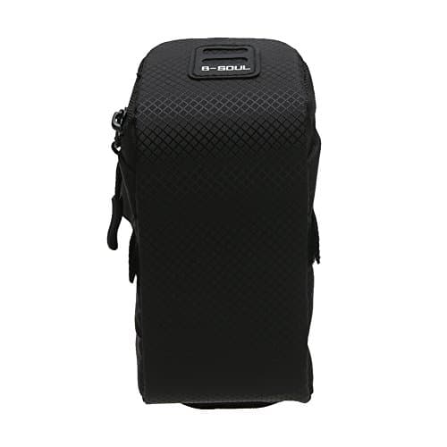 Broadroot Bike Saddle Bag,Bicycle Waterproof Storage Saddle Bag Seat Bike Cycling Tail Rear Pouch(Black) — view 4