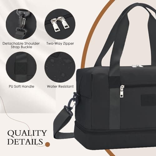 for Ryanair Cabin Bags 40x30x20 Underseat Hand Luggage Travel Bag 24L — view 6