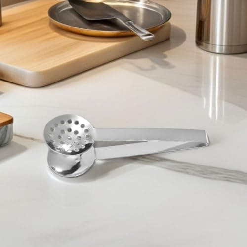 2pcs Stainless Steel Sugar Tongs for Tea Bags, Ice Cubes and — view 4