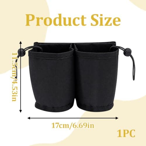 Luggage Cup Holder for Suitcase Travel Accessories Drink Holder Attachment — view 2