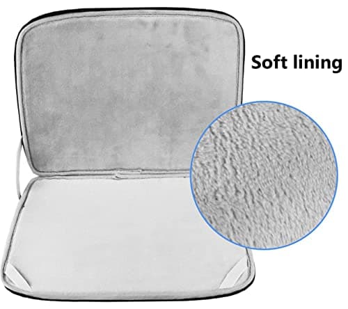 laptop sleeve 14 inch, Upgrade Durable Shockproof Protective Computer Cover Flip Case Briefcase Carrying Bag Compatible with 14"-15" HP, Lenovo, Asus, Acer, Notebook, Chromebook Computer, Black — view 5
