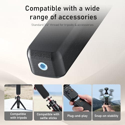 Founist Osmo Pocket 4 Battery Handle for DJI Osmo Pocket 4 Accessories — view 6