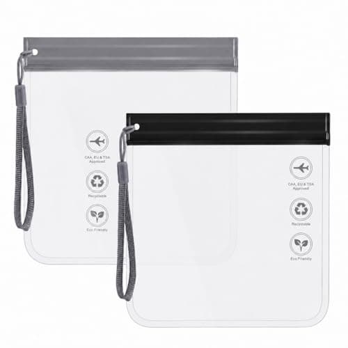 Airport Security Liquids Bag Clear Travel Toiletries Bag Travel Essentials