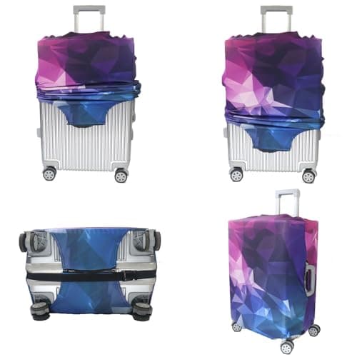 Tripnuo Elastic Thicker Luggage Cover for Trunk Case Apply to 18''-32'' Suitcase,Suitcase Protective Cover Travel Accessories (Geometry, XL) — view 6