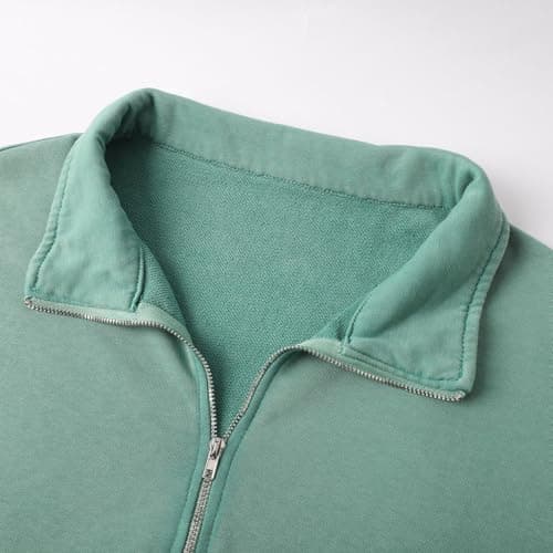 CEWIFO Men Sweatshirt Set Honeymoon Light Green — view 5