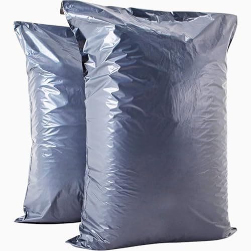 Large Postage Bags for Clothes 22x30”- Extra Strong Packing Bags for Posting - Strong Self-Seal Packaging Postal Bags - Grey Recyclable Mailing and Shipping Mailers (5)